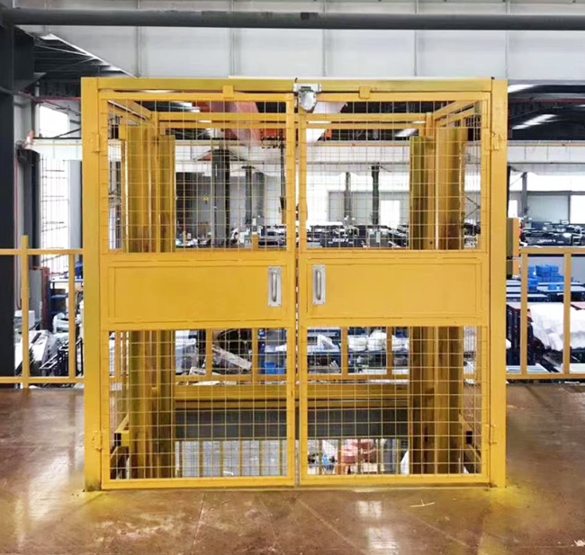 大理智能导轨式升降机亮相